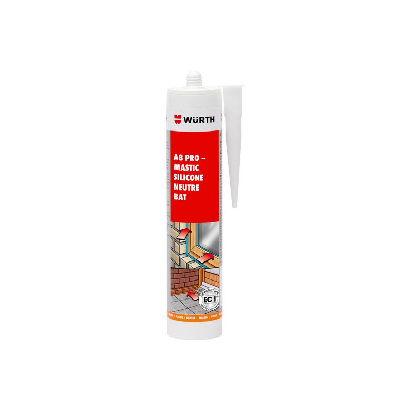 Silicone Gris Anthracite RAL 7016 310ML qualité Professionnelle